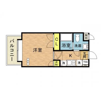 さくらす大濠公園50【オートロック・脱衣所あり】の物件画像