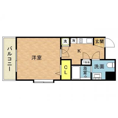 さくらす大濠公園30【オートロック・洗面化粧台あり】の物件画像