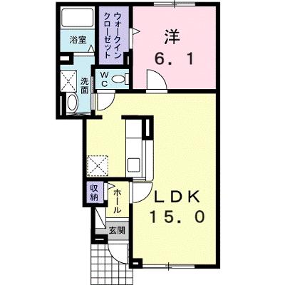 モデルノ　ポテーレⅤ 102【管理NO：1-021488203-01020】 ★家具家電は申し込み後に搬入します 2026年08月下旬入居可能の物件画像