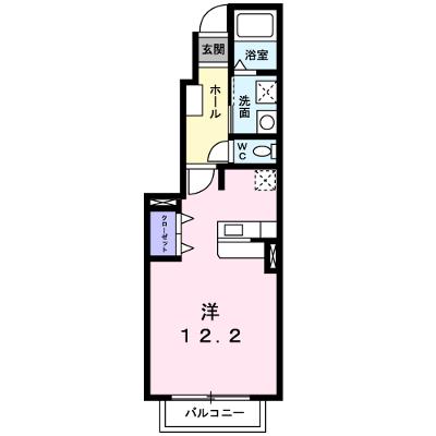 アイリスＫＴ 103【管理NO：1-014837201-01030】 ★家具家電は申し込み後に搬入します★ ★2026年08月上旬入居可能★の物件画像