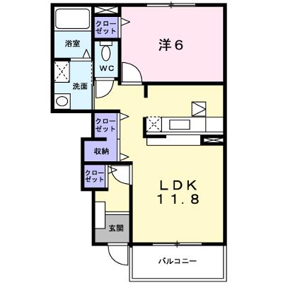 エクセレント・リヴァーＢ棟 102【管理NO：1-014002202-01020】 ★家具家電は申し込み後に搬入します★の物件画像