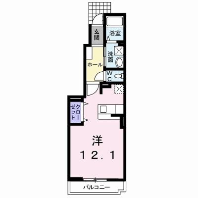 サンセールＫ 102【管理NO：1-014294301-01020】 ★家具家電は申し込み後に搬入します 2026年08月下旬入居可能の物件画像
