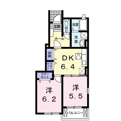 パルメゾン 101【管理NO：1-015968401-01010】 ★家具家電は申し込み後に搬入します 2026年08月下旬入居可能の物件画像