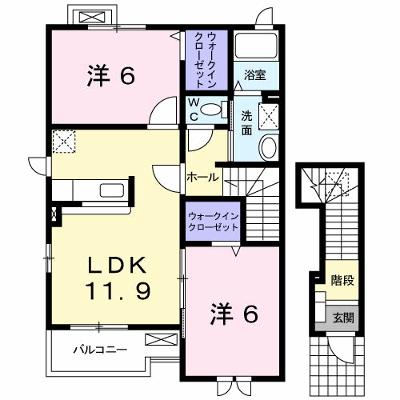 プレッソ 201【管理NO：1-015618101-02010】 ★家具家電は申し込み後に搬入します★ ★2026年08月下旬入居可能★の物件画像