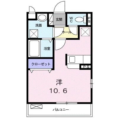 サンテ　カルム 201【管理NO：1-017867801-02010】 ★家具家電は申し込み後に搬入します 2026年08月下旬入居可能の物件画像