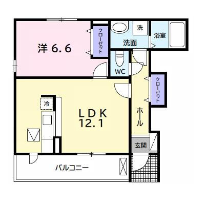 カーサ・グラード 101【管理NO：1-014681001-01010】 ★家具家電は申し込み後に搬入します★ ★2026年08月下旬入居可能★の物件画像