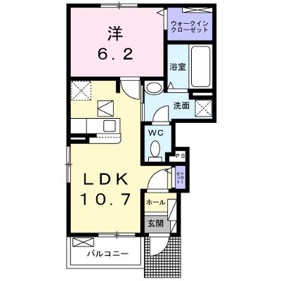 タートルヒルズ３ｒｄ 101【管理NO：1-026381401-01010】 ★家具家電は申し込み後に搬入します★の物件画像