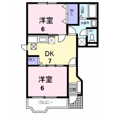 ローマ・アリエスＢ 101【管理NO：1-012319902-01010】 ★家具家電は申し込み後に搬入します 2026年08月中旬入居可能の物件画像