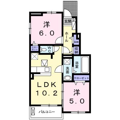 ジェルメ・コリーヌ 102【管理NO：1-024909402-01020】 ★家具家電は申し込み後に搬入します 2026年07月中旬入居可能の物件画像