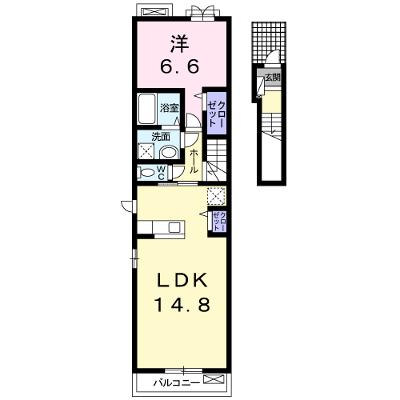 ブリーズ・Ｋ　壱番館 204【管理NO：1-019311001-02040】 ★家具家電は申し込み後に搬入します 2026年07月下旬入居可能の物件画像