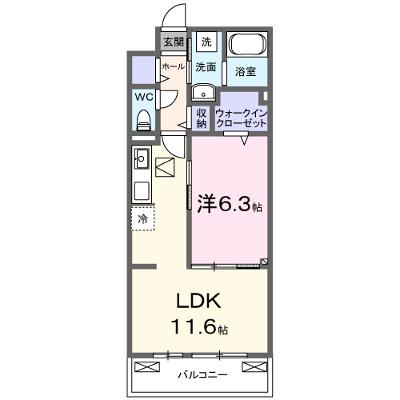ランドブルーム 103【管理NO：1-028156001-01030】 ★家具家電は申し込み後に搬入します★ ★2026年12月下旬入居可能★の物件画像