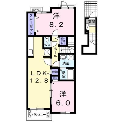 サニー　グレース 203【管理NO：1-019465001-02030】 ★家具家電は申し込み後に搬入します 2026年08月下旬入居可能の物件画像