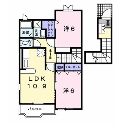 サニーヒル 202【管理NO：1-015602601-02020】 ★家具家電は申し込み後に搬入します 2026年09月上旬入居可能の物件画像