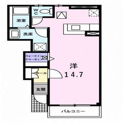 プリムローズ 105【管理NO：1-013414601-01040】 ★家具家電は申し込み後に搬入します★ ★2026年08月中旬入居可能★の物件画像