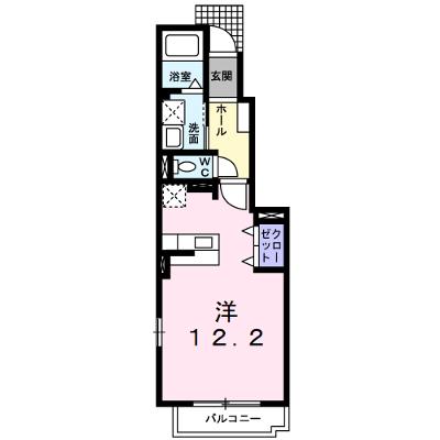 ユースハイム　Ⅱ 103【管理NO：1-014878401-01030】 ★家具家電は申し込み後に搬入します★ ★2026年08月下旬入居可能★の物件画像