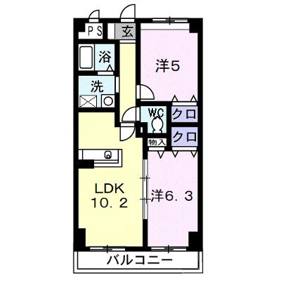 ルミエール扶桑 403【管理NO：1-011746001-04030】 ★家具家電は申し込み後に搬入します★ ★2026年08月中旬入居可能★の物件画像