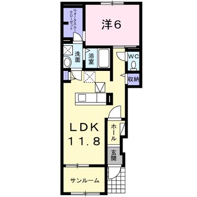 ル　タン　サト 103【管理NO：1-024186501-01030】 ★家具家電は申し込み後に搬入しますの物件画像