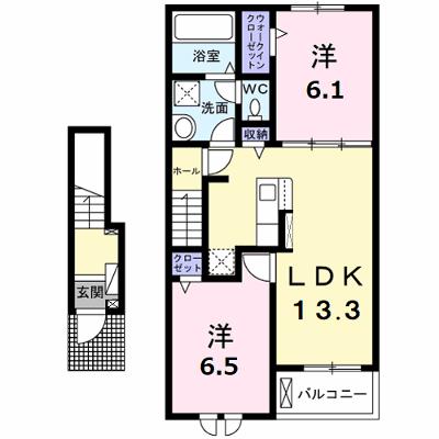 フレンズ久保　Ａ 202【管理NO：1-027747001-02020】 ★家具家電は申し込み後に搬入します 2026年08月中旬入居可能の物件画像