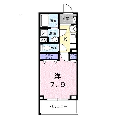 彩　ＫｙｏｔｏＮｉｓｈｉｊｉｎ 505【管理NO：1-027390401-05050】 ★家具家電は申し込み後に搬入します★ ★2027年03月下旬入居可能★の物件画像