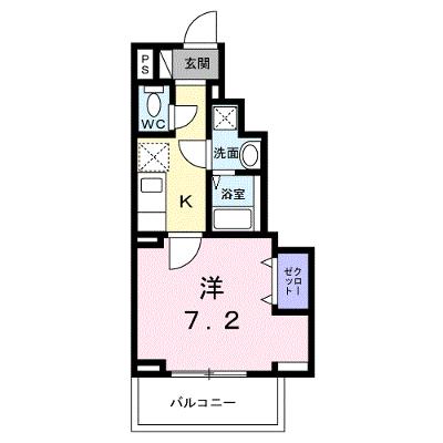 彩　ＫｙｏｔｏＮｉｓｈｉｊｉｎ 404【管理NO：1-027390401-04040】 ★家具家電は申し込み後に搬入します★ ★2027年03月下旬入居可能★の物件画像