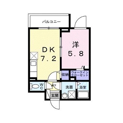 彩　ＫｙｏｔｏＮｉｓｈｉｊｉｎ 202【管理NO：1-027390401-02020】 ★家具家電は申し込み後に搬入します★ ★2027年03月下旬入居可能★の物件画像