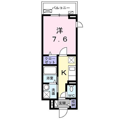 フロレゾン 408【管理NO：1-025630801-04080】 ★家具家電は申し込み後に搬入します 2026年08月中旬入居可能の物件画像