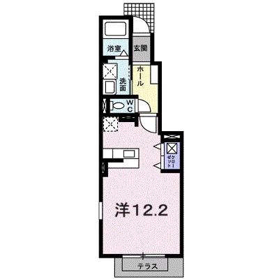 ミニヨンコリーヌ 102【管理NO：1-015280801-01020】 ★家具家電は申し込み後に搬入しますの物件画像