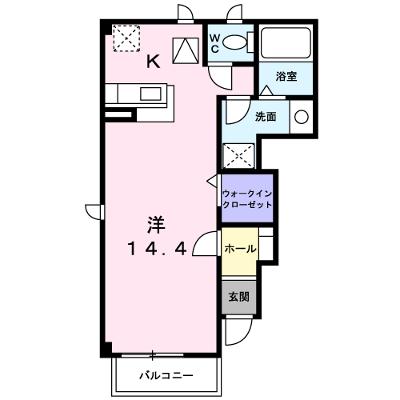 ラフィネ・Ｓ　Ⅱ 103【管理NO：1-011580801-01030】 ★家具家電は申し込み後に搬入しますの物件画像