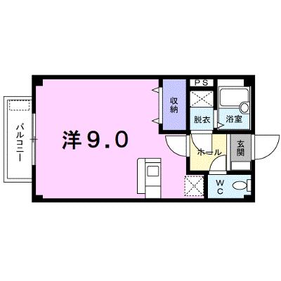 ハイツヒロセ 102【管理NO：1-010828801-01020】 ★家具家電は申し込み後に搬入します 2026年07月下旬入居可能の物件画像