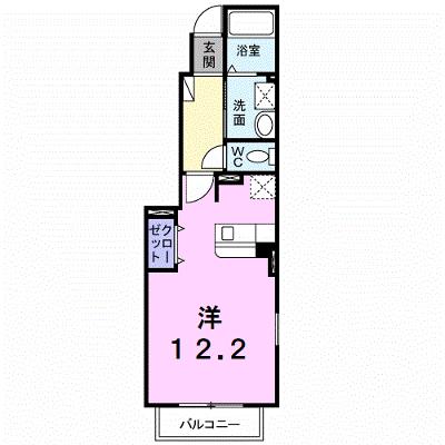 カルム　サンリットＡ　Ⅱ 101【管理NO：1-014649802-01010】 ★家具家電は申し込み後に搬入します★の物件画像