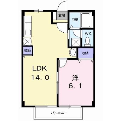 コーポ竹内Ⅰ 203【管理NO：1-003777801-02030】 ★家具家電は申し込み後に搬入します★の物件画像