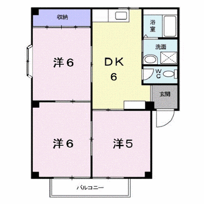 サンハイツ近田Ｂ 201【管理NO：1-005044301-02010】 ★家具家電は申し込み後に搬入します★の物件画像