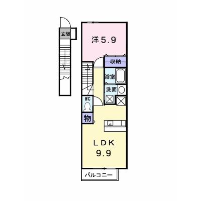 セトル梅林Ⅰ 202【管理NO：1-013038101-02020】 ★家具家電は申し込み後に搬入します★の物件画像