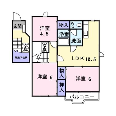 エクセレンテグリシーナⅠ 201【管理NO：1-010908001-02010】 ★家具家電は申し込み後に搬入しますの物件画像