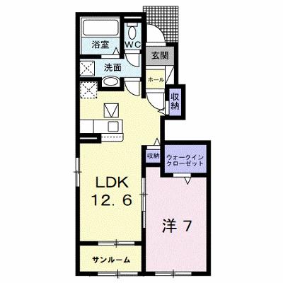ベル　フォンテーヌ　Ｂ 106【管理NO：1-026204102-01050】 ★家具家電は申し込み後に搬入します★の物件画像