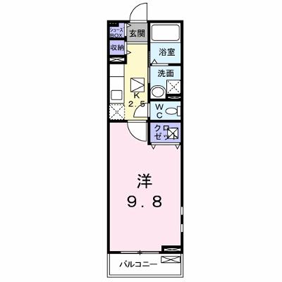 エヴァーグリーンＰ 101【管理NO：1-017724101-01010】 ★家具家電は申し込み後に搬入します★の物件画像