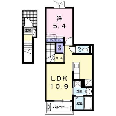 エクスクルーシブⅣ 202【管理NO：1-021978504-02020】 ★家具家電は申し込み後に搬入します 2026年08月下旬入居可能の物件画像