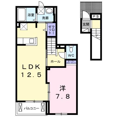 遊雅 202【管理NO：1-020678001-02020】 ★家具家電は申し込み後に搬入します★の物件画像