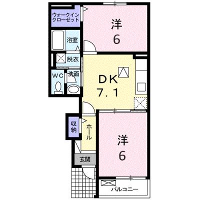 グレイスフル松山 102【管理NO：1-019581001-01020】 ★家具家電は申し込み後に搬入します 2026年07月中旬入居可能の物件画像