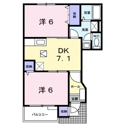 ル・シエルＢ 103【管理NO：1-011774202-01030】 ★家具家電は申し込み後に搬入します 2026年08月下旬入居可能の物件画像