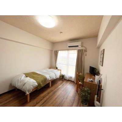 🌈新規オープンキャンペーン！ショートでもロングでも賃料が1日1900円！？🌈🚃箱崎九大前駅から徒歩８分🚃　💻無料Wi-Fi！💻　イージーステイ箱崎６の物件画像