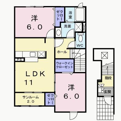 デイジーＡ 203【管理NO：1-014575501-02030】 ★家具家電は申し込み後に搬入します 2026年08月中旬入居可能の物件画像