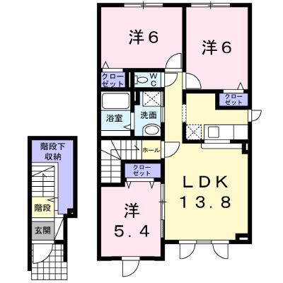 パーク水明　Ａ 203【管理NO：1-017406101-02030】 ★家具家電は申し込み後に搬入します★ ★2026年09月上旬入居可能★の物件画像