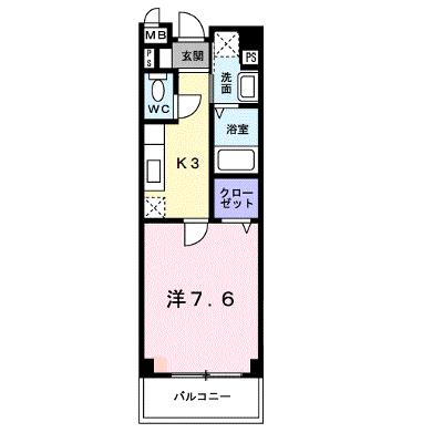 エスティガーデン 303【管理NO：1-012658801-03030】 ★家具家電は申し込み後に搬入します 2026年08月下旬入居可能の物件画像