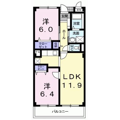 グランデオス 302【管理NO：1-013227301-03020】 ★家具家電は申し込み後に搬入します★ ★2026年10月中旬入居可能★の物件画像