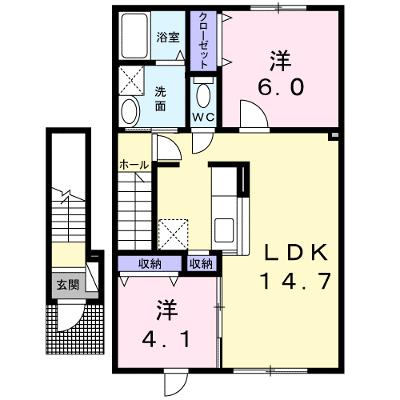 メゾン・ド・フィオーレ 206【管理NO：1-018530601-02060】 ★家具家電は申し込み後に搬入します 2026年09月中旬入居可能の物件画像