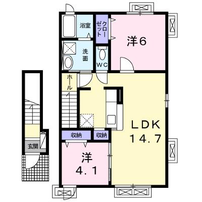 サン　ブライト 205【管理NO：1-021705801-02050】 ★家具家電は申し込み後に搬入します★の物件画像