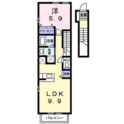 グランツ　エクセレント 203【管理NO：1-012820001-02030】 ★家具家電は申し込み後に搬入します 2026年08月下旬入居可能の物件画像