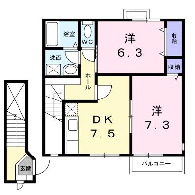 グラースＴＹ 203【管理NO：1-011933801-02030】 ★家具家電は申し込み後に搬入します 2026年08月下旬入居可能の物件画像