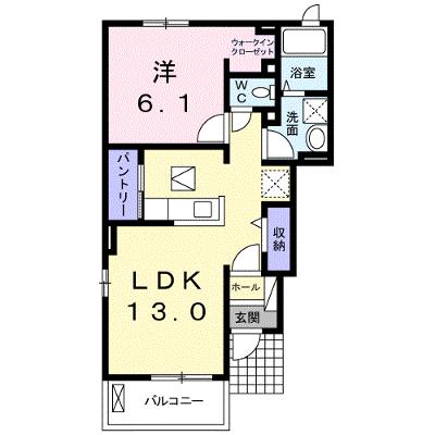 ガーデンハウス　Ｌ．Ａ　Ｂ 101【管理NO：1-019880902-01010】 ★家具家電は申し込み後に搬入します★ ★2026年08月下旬入居可能★の物件画像